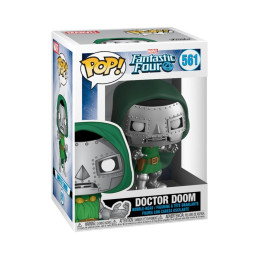 Funko Pop! Marvel: Fantastic Four - Doctor Doom #561 Bobble-Head Vinyl Figure