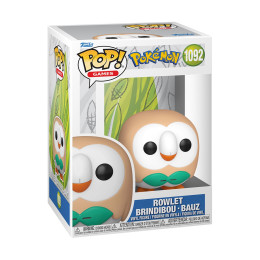 Funko Pop! Games: Pokemon - Rowlet Brindibou Bauz #1092 Vinyl Figure