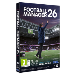Football Manager 2026 pc (Code in a Box, Includes Greek Language)