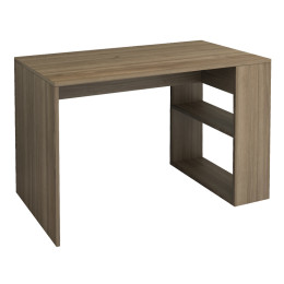 Γραφείο Εργασίας Mikro Megapap Χρώμα Καρυδί 120x60x75εκ.