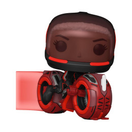 Funko Pop! Rides: Tron Ares - Athena With Light Cycle #316 Vinyl Figure