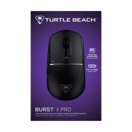 Turtle Beach: Burst ii pro - Wireless Mouse (Color: Black)