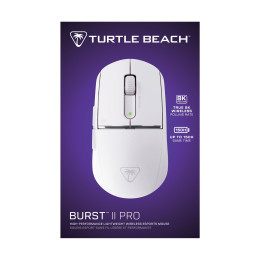Turtle Beach: Burst ii pro - Wireless Mouse (Color: White)