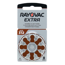 Rayovac Extra 312 Hearing aid Batteries (Ray20058) Rayovac Extra 312 Hearing aid Batteries (Ray20058)