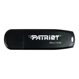 Patriot Xporter Core 64gb Black usb-a 3.2 gen 1 (Psf64gxrb3u) (Patrpsf64gxrb3u)