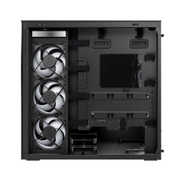 Arctic Xtender (Black) Black Window w/o gpu Vertical Mount - mid Tower Case w. a-rgb Fans