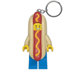 Lego® Minifigures™ Μπρελοκ με Φακο - hot dog man