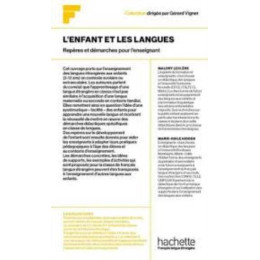 Collection f : Lenfant et les Langues : Reperes et Demarches Pour Lapprentissage