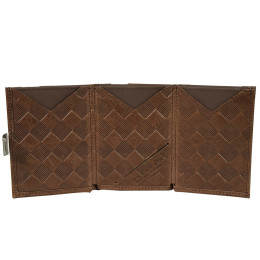 Πορτοφόλι Exentri Hazelnut Chess EXW024