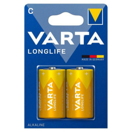 Varta Battery Alkaline Lr14 1.5v 2-Blister (4114101412) (Vart4114101412)
