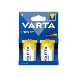 Varta Battery Alkaline Lr20 1.5v 2-Blister (4120101412) (Vart4120101412)