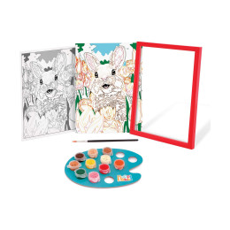 As Happihobbi: Paint & Frame - Cheerful Bunny (1038-41027)