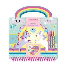 Totum: Unicorn -Designer Activity Book (Tt071582)
