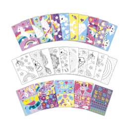 Totum: Unicorn - Sticker by Number Book (Tt072008)
