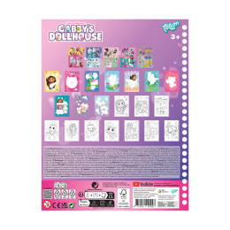 Totum: Gabby's Dollhouse - Sticker by Number Book (Tt421028)