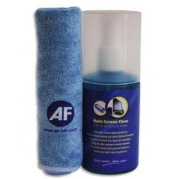 Cleaning set af for Screens Spray 200ml and Micro Fiber Wipes