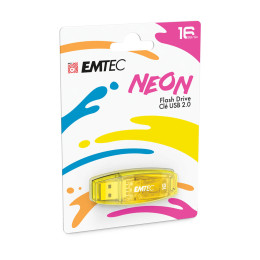 Emtec Usb2.0 C410 16gb  p2 Neon