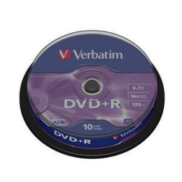 Dvd+r Verbatim 43498 azo 4.7gb 16x Matt Silver Surface
