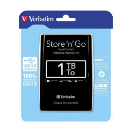 53023 Verbatim External usb 3 Portable Hard Drive