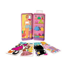 As Happihobbi: Fashion Girl - Magnet tin (1029-64074)