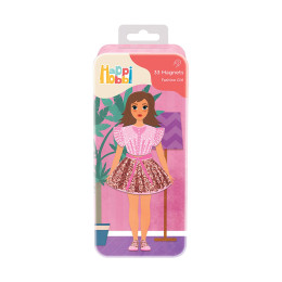 As Happihobbi: Fashion Girl - Magnet tin (1029-64074)