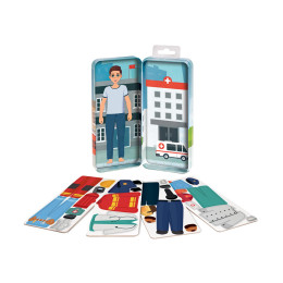 As Happihobbi: City Heroes - Magnet tin (1029-64074)