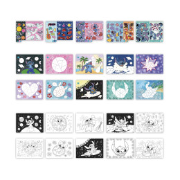 Totum: Disney Stitch - Sticker by Number pad (Tt700123)