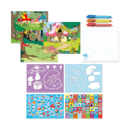 Totum: the Smurfs - Designer Activity Book (Tt750081)