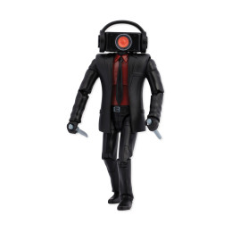 As Skibidi Toilet: Deluxe Figure Series one - Dark Speakerman Action Figure 15cm (66694)