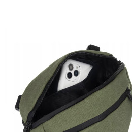 Τσαντάκι Μέσης/Χιαστί Himawari Χακί 22051200-C17