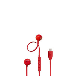 Jbl Tune 305c, ear-Buds Headphones, usb-c, hi-Res, (Red) - Jblt305cred