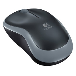 Logitech M185 Optical Mouse (Grey, Wireless) (Logm185blkgrey)
