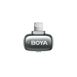 Boya Mini 2 Lightning & Type-c -Space Grey, 2,4ghz 2mic Wireless ai-anc mic w. Charging box