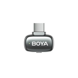 Boya Mini 2 Type-c Space Gray, 2,4ghz 2mic Wireless ai-anc mic w. Charging box Mono/stereo/safety-tr
