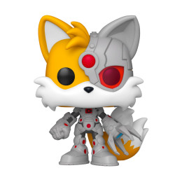 Funko Pop! dc Heroes: Justice League & Sonic - Tails as Cyborg #594 Vinyl Figure