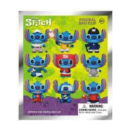 Monogram Disney: Lilo & Stitch (Series1) - Stitch Sport (Blind Bag/random) 3d Foam bag Clips Figures (85790)