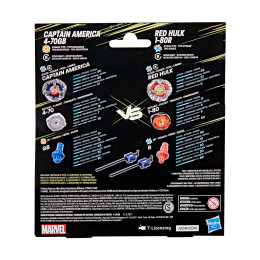 Hasbro bey Blade: Marvel Collab - Multipack Captain America red Hulk (G1690)
