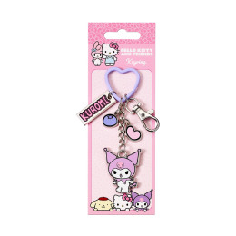 Carat Shop Hello Kitty - Kuromi Keyring With Charms (Hkkr0017)