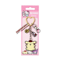 Carat Shop Hello Kitty - Pompompurin Keyring With Charms (Hkkr0018)