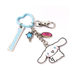 Carat Shop Hello Kitty - Cinnamoroll Keyring With Charms (Hkkr0019)