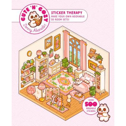 Cute n Cozy Sticker Therapy : Make Your own Adorable 3d Room Sets! Over 500 Stickers