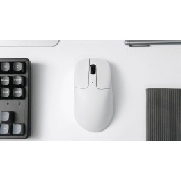 Keychron m2 8k (m2-A24) White Wireless Optical Mouse - 8k Polling Rate Ultra-Lightweight