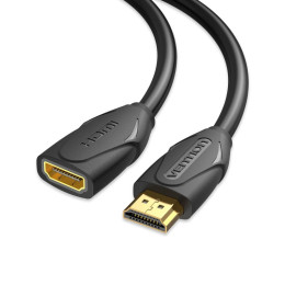 Vention Hdmi Extension Cable 5m Black (Vaa-b06-B500) (Venvaa-b06-B500)