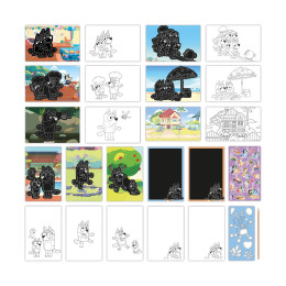 Totum: Bluey - Scratch Book (Tt290112)