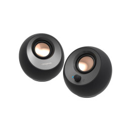 Creative Pebble v3 2.0 usb-c Speakers Black - 51mf1700aa000