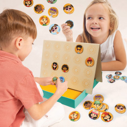 HappiHobbi Ποιος Κρύβεται? 60 Εκπαιδευτικοί Χάρτινοι Μαγνήτες Για 5+ Χρονών