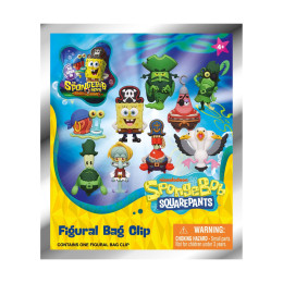 Monogram: the Spongebob Squarepants Movie: Search for Squarepants (Series1) (Blind Bag/random) 3d Foam bag Clips Figures (63195)