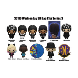 Monogram: Wednesday (Series3) (Blind Bag/random) 3d Foam bag Clips Figures (33110)