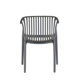 NOVA DARK GREY ΠΟΛΥΘΡΟΝΑ ΠΟΛ/ΝΙΟΥ 55X61X80εκ.