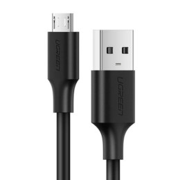 Ugreen Micro usb Cable qc 3.0 2.4a 0.25m Black (60134) (Ugr60134)